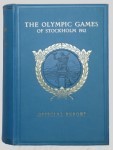 olympic games  official report 1912 Stockhom