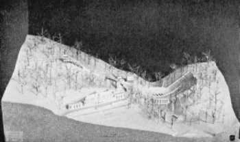 Adolf Hoch / Model of the Ski Jump on the Kobenzl