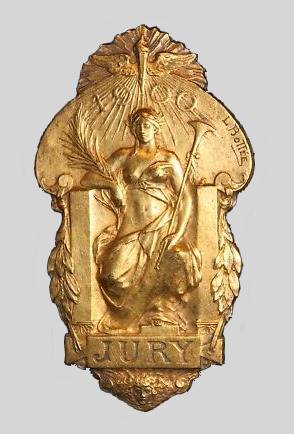 Olympic Games 1900 Paris badge