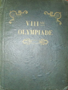 official report olympic games 1924 paris