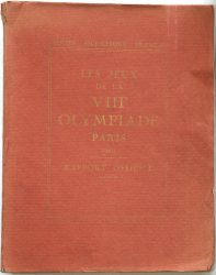 official report olympic games 1924 paris