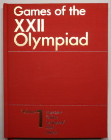 official report olympic games 1980 Moscow