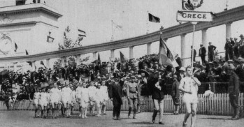 olympic games 1920 Antwerp opening ceremony