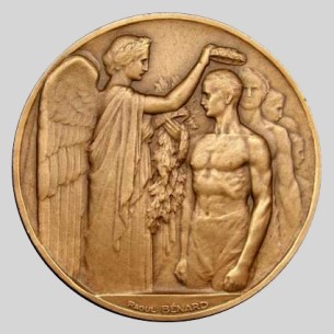 Olympic participation Medal 1924 Paris