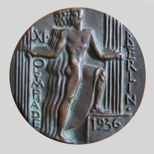 Olympic participation medal  1936 Berlin
