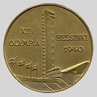 commemorative medal 1940 helsinki