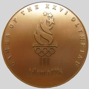 Details about   1996 Atlanta Olympics Athlete Participation medal 