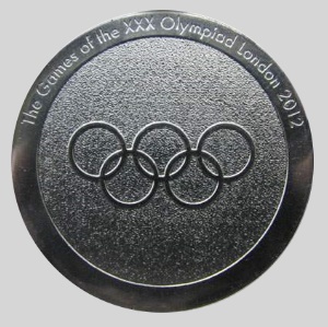  Olympic Participation Medal 2012 London
