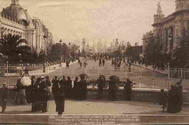 picture postcard 1900 Paris worlds fair