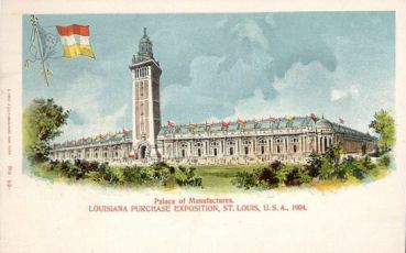 picture postcard olympic games 1904 st. louis