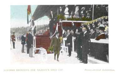 picture postcard olympic games 1908 london