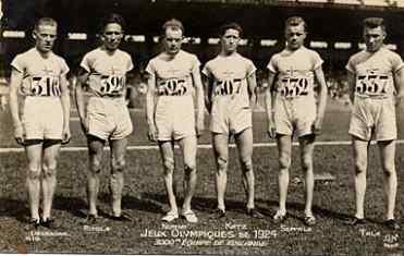 picture postcard olympic games 1924 paris