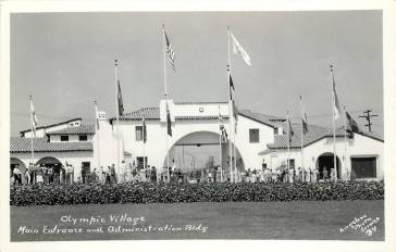 picture postcard olympic games 1932 Los Angeles