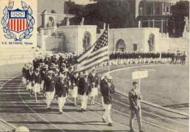 picture postcard olympic games 1960 Rome