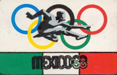 picture postcard olympic games 1968 Mexico City