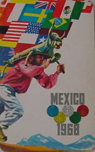 picture postcard olympic games 1968 Mexico City