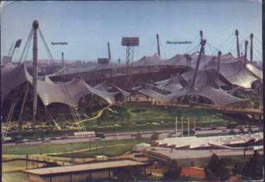 picture postcard olympic games 1972 Munich