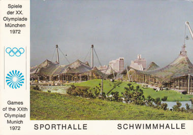 picture postcard olympic games 1972 Munich