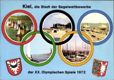 picture postcard olympic games 1972 Munich