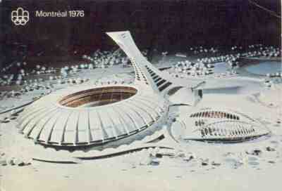 picture postcard olympic games 1976 Montreal