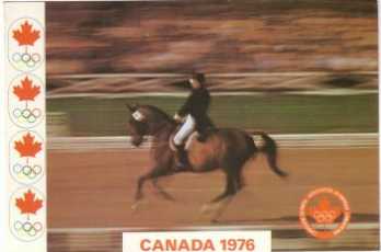 picture postcard olympic games 1976 Montreal