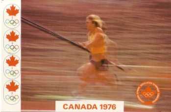 picture postcard olympic games 1976 Montreal