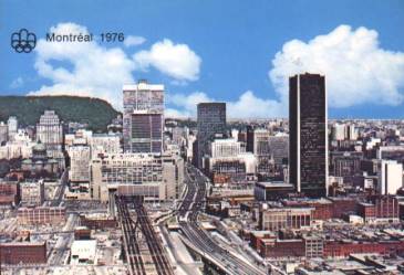 picture postcard olympic games 1976 Montreal