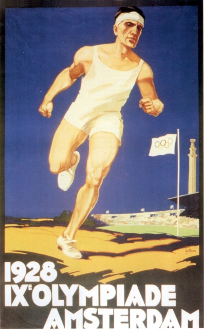 poster olympic games 1928 amsterdam
