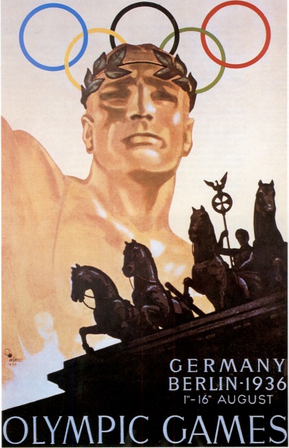 poster olympic games 1936 berlin