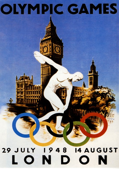 poster olympic games 1948 london