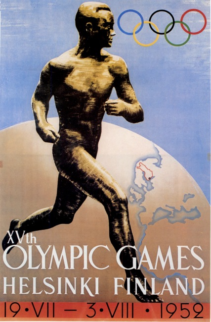 poster olympic games 1952 helsinki