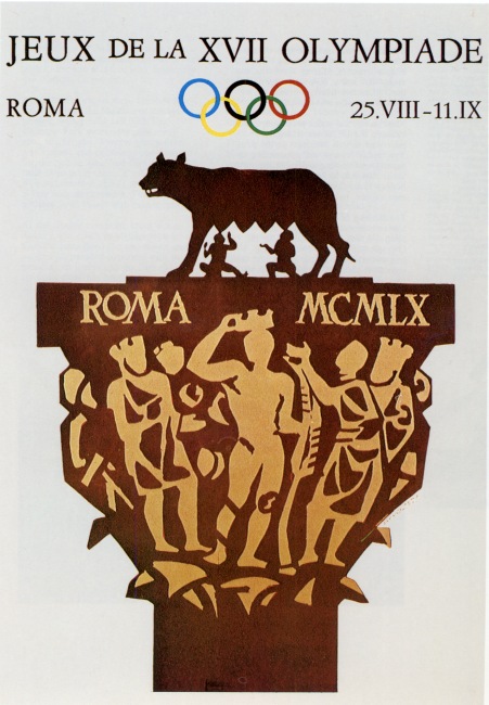 poster olympic games 1960 rome