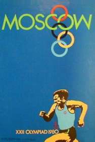 poster olympic games 1980 Moscow