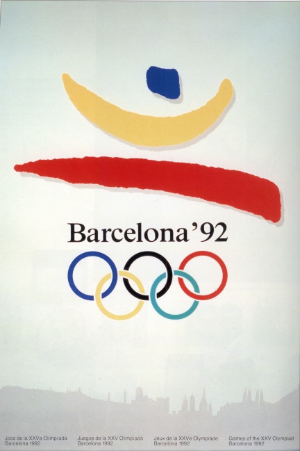 poster olympic games 1992 barcelona
