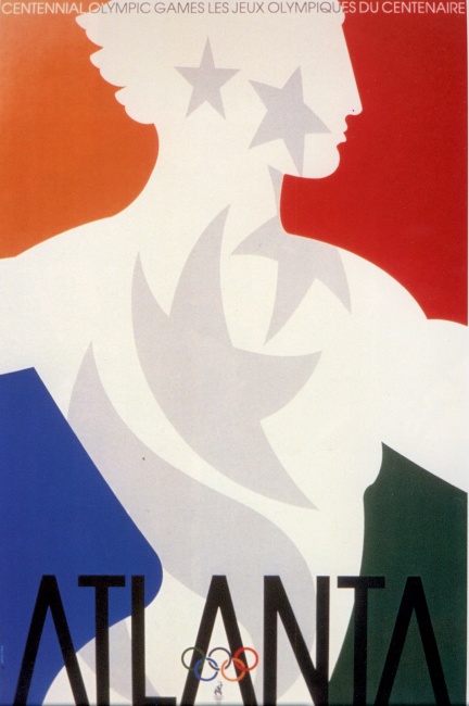 poster olympic games 1996 atlanta
