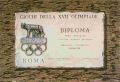 olympic games  winner diploma 1960 Rome