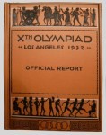 olympic games  official report 1932 Los Angeles