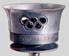 olympic games torch 1956 stockholm