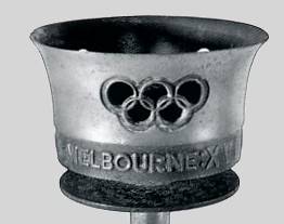 torch olympic games melbourne 1956
