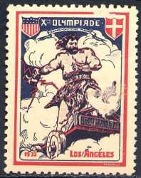 vignette olympic games 1932 los angeles