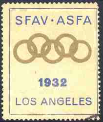 vignette olympic games 1932 los angeles