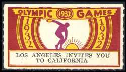 vignette olympic games 1932 los angeles