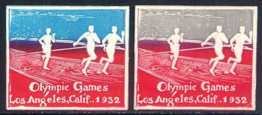 vignette olympic games 1932 los angeles