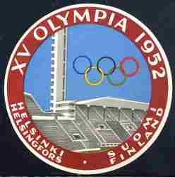 vignette olympic games 1952 helsinki
