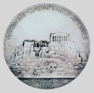 olympic games winner medal 1896 athens
