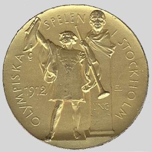 Olympic games winner medal 1912