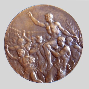 Olympic winner medal 1956