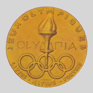 Olympic winner medal 1956 Stockholm