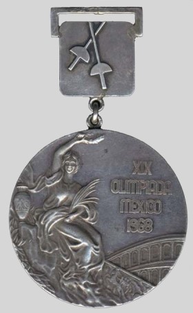 olympic winner medal 1968 Mexico City