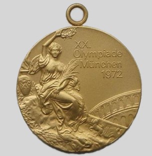 Olympic winner medal 1972